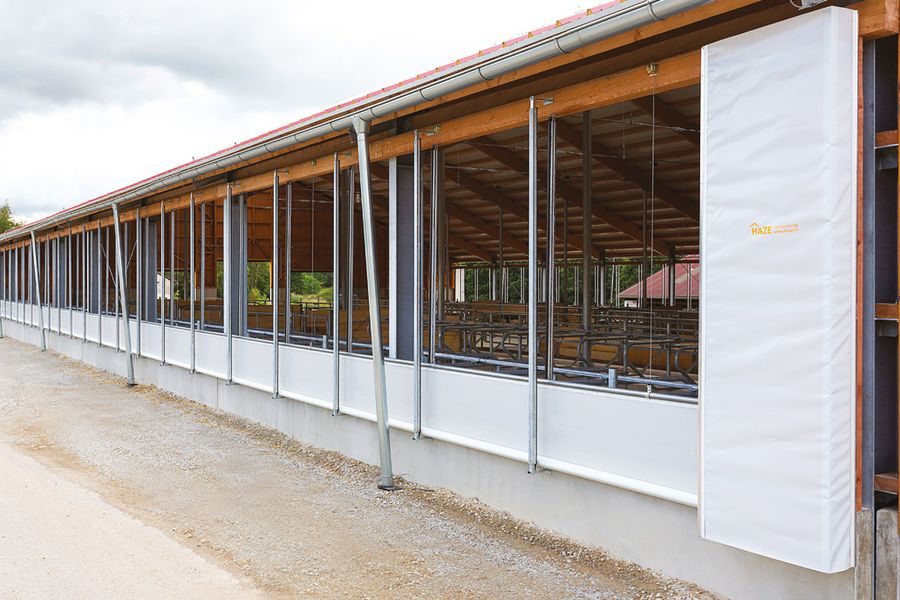 Boční ventilační systém - Okrouhlá Radouň